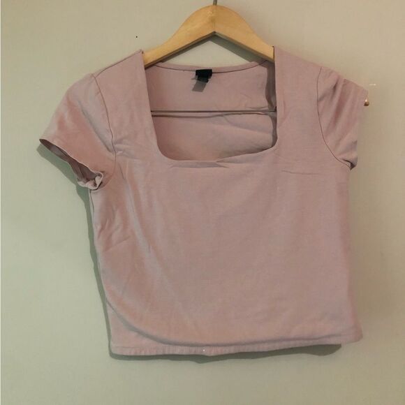 📳 Wild Fable | Pink Cropped Top - Picture 1 of 2